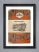 Mevagissey Cornish poster print in book cover style. Kernow Classic