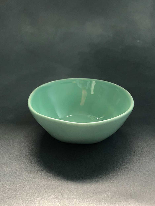 mint green bowl 