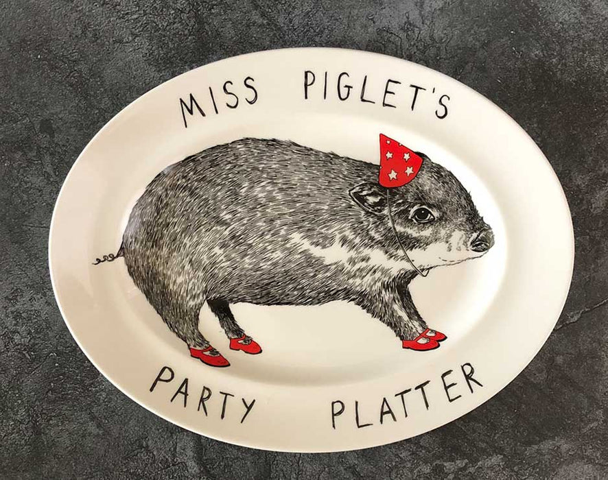 miss piglets party platter