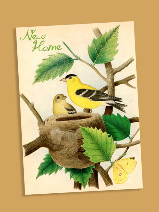 'A New Nest' Blank New Home Card