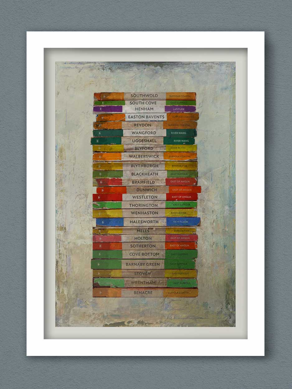 Southwold and villages print