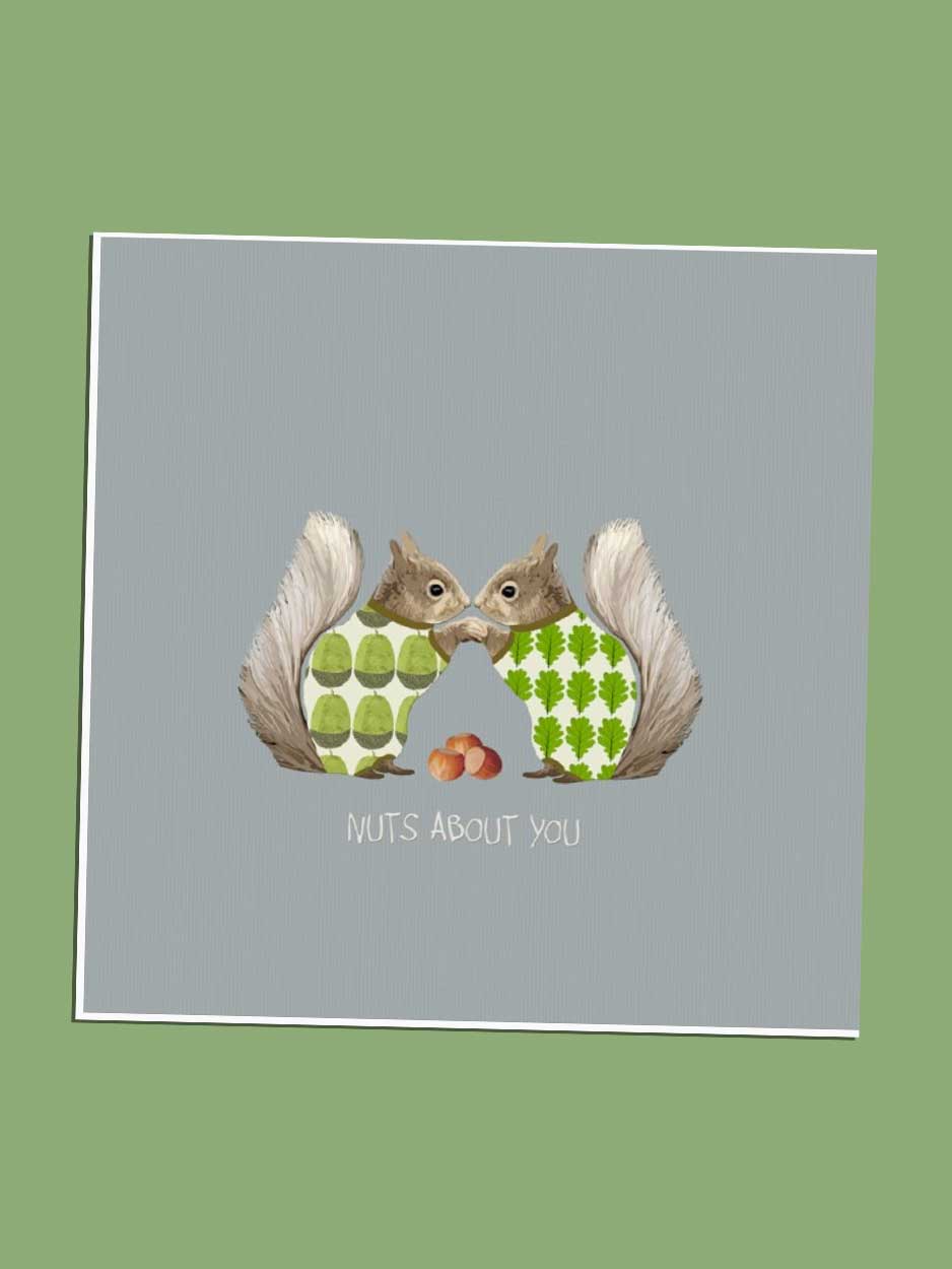 nuts about you card
