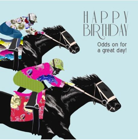 horse racing card