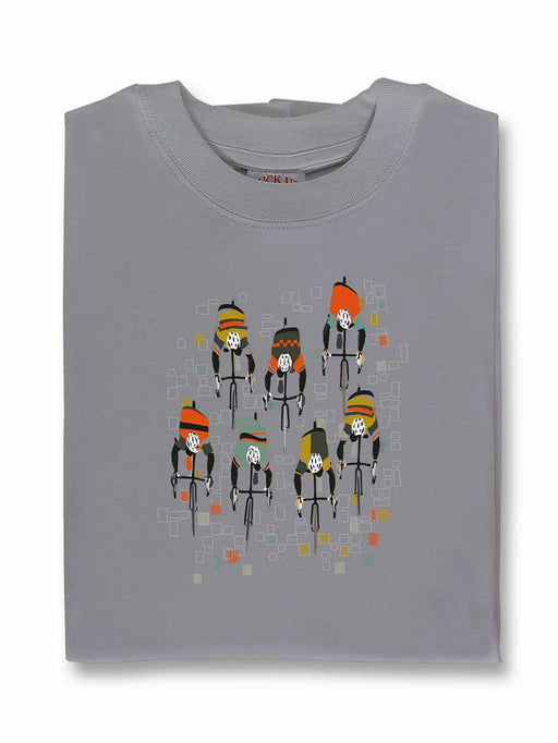 over the cobbles cycling t-shirt