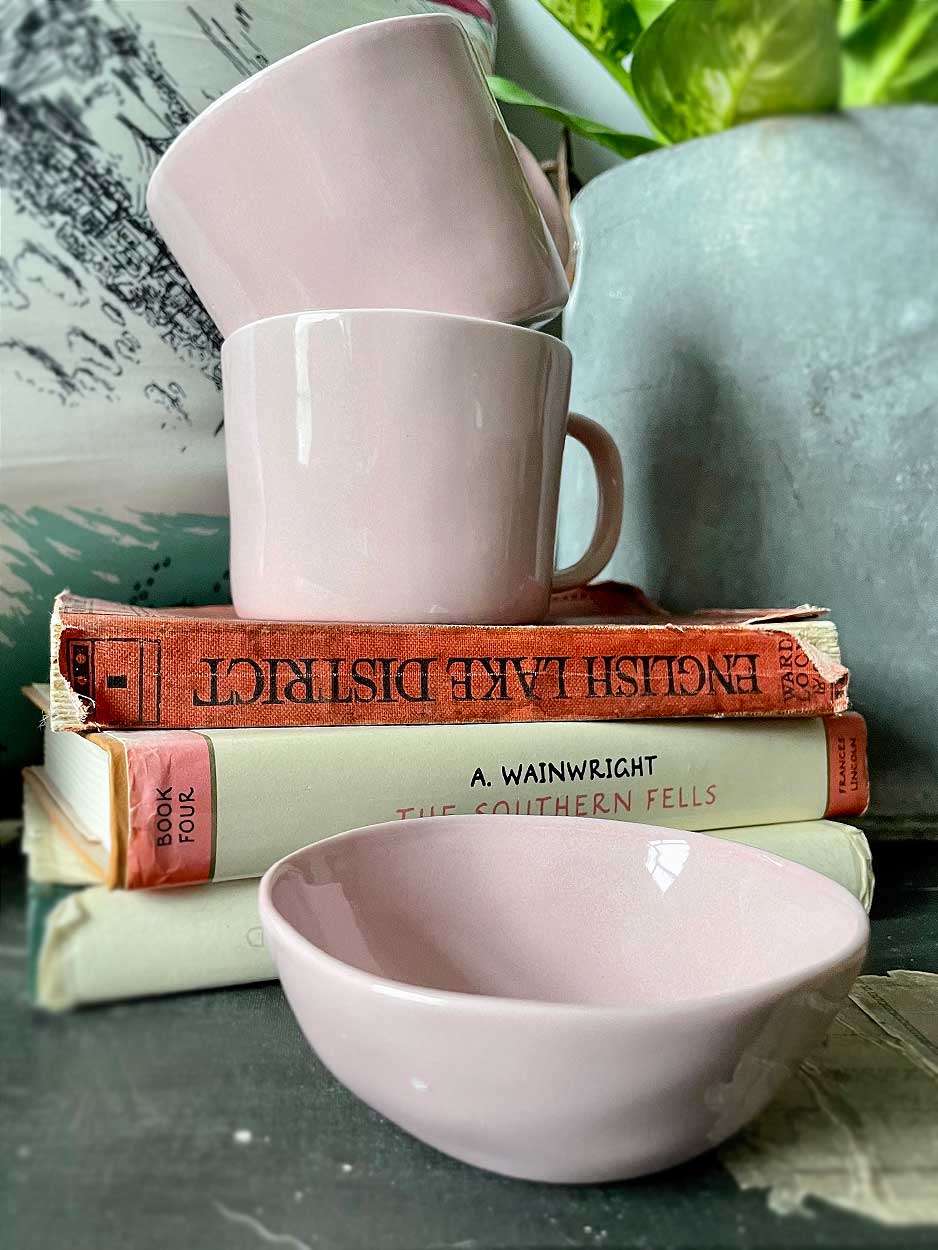 pale pink mug