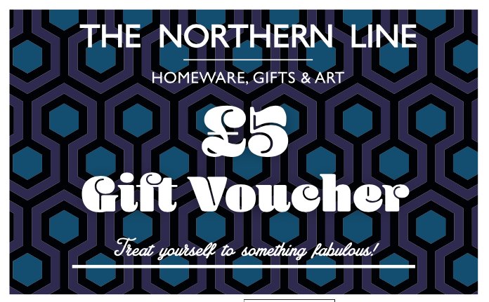 Paper Gift Vouchers The Northern Line £5 