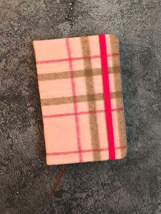 Pink Check Notebook — The Northern Line