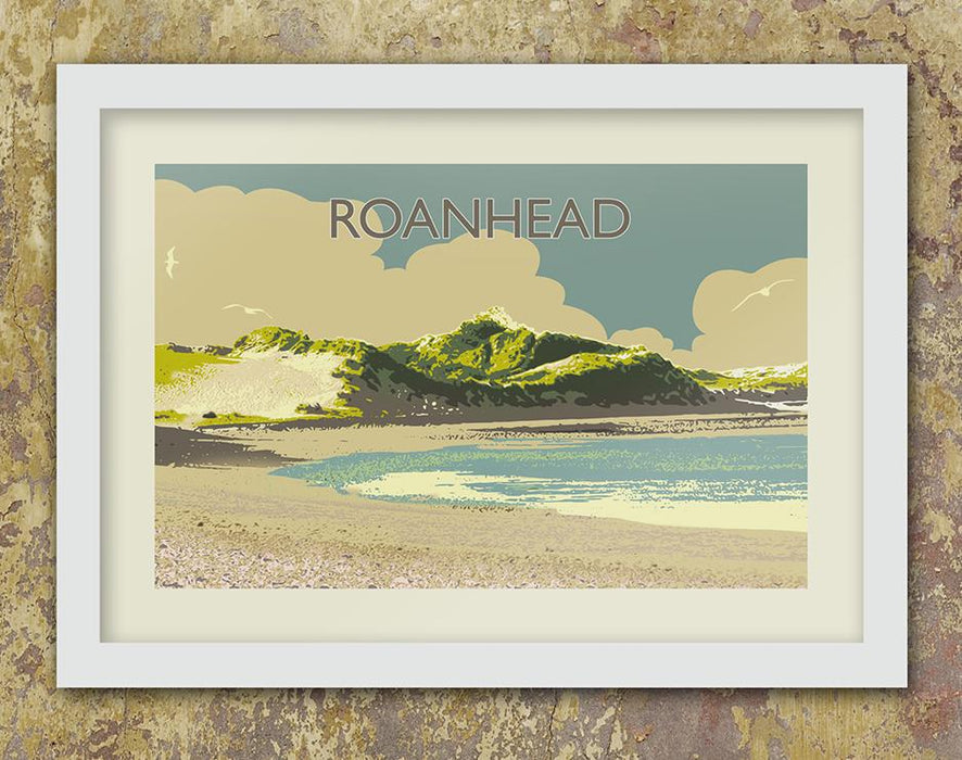 Roanhead poster print. Landscape format. Beautiful Furness location