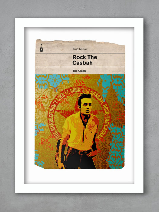 Rock The Casbah - The Clash Book Jacket Print.