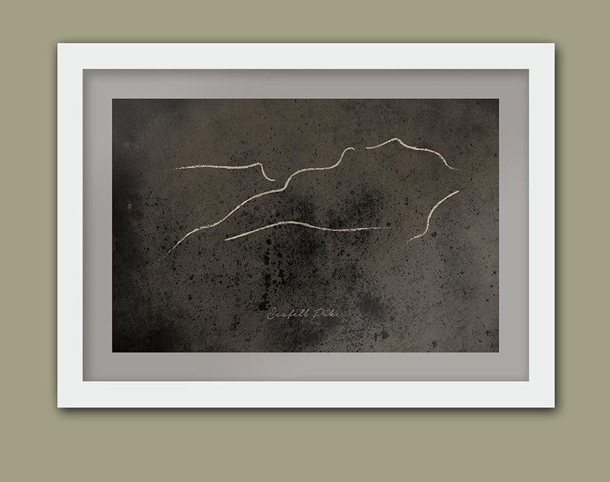 Scafell Pike sketch Poster print Posters The Northern Line 