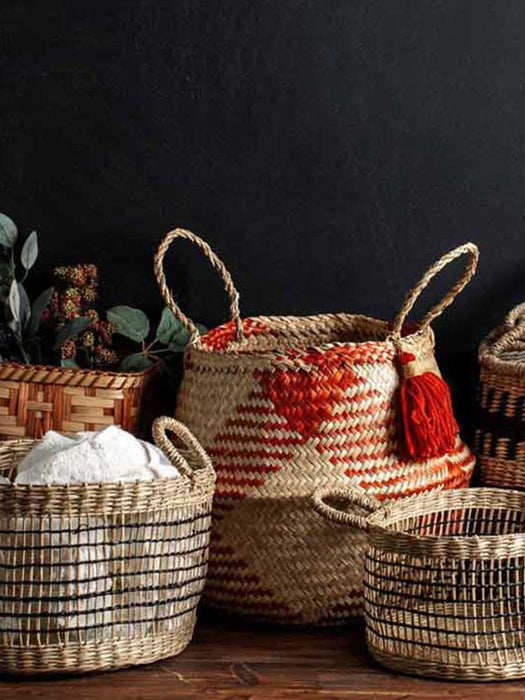 Seagrass Baskets classic homeware Sass and Belle 