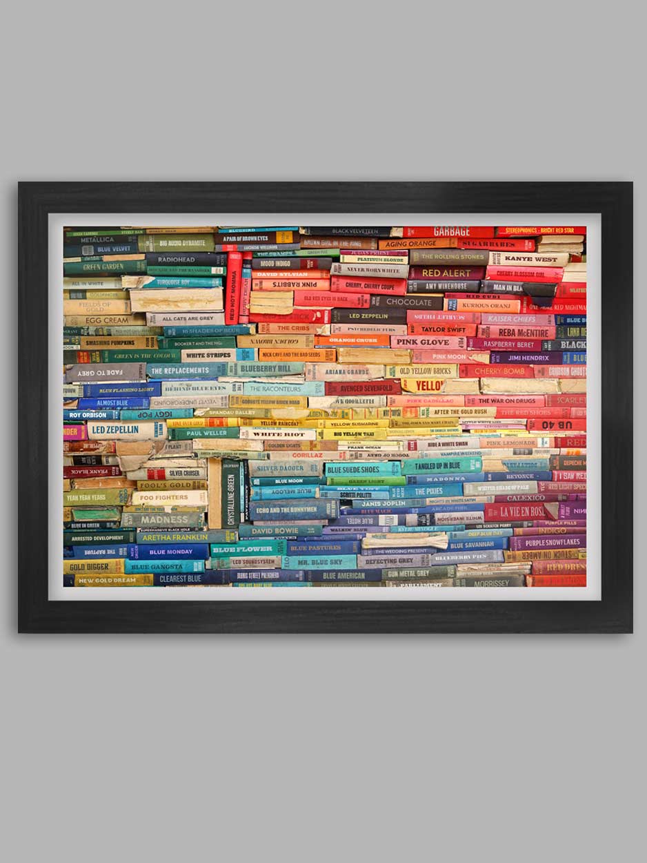 Song Colours Music Print
