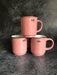 pink stacking mug