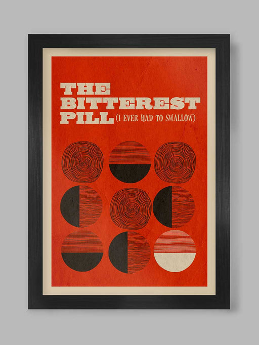 The Bitterest Pill Music poster, from the Jam's 1982 hit single.