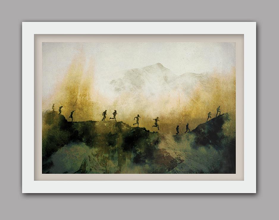 The Fell Runners Print Posters The Northern Line 