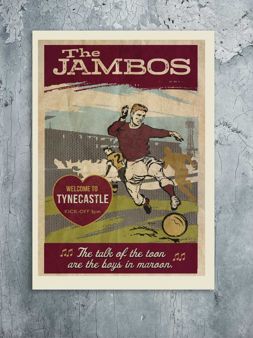 The Jambos - Blank Greeting Card card The Northern Line 