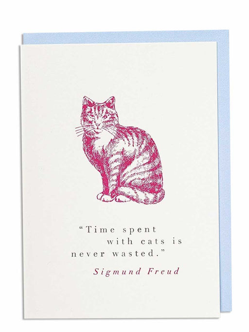 cats greeting card