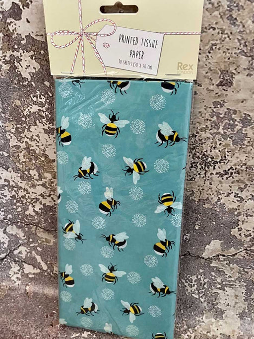 bumblebee tissue paper