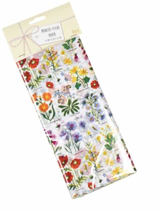 Tissue Paper - Wild Flowers card The Northern Line 