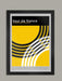 Tour de france geometric print