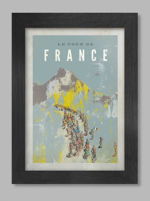 A4 Tour de France poster