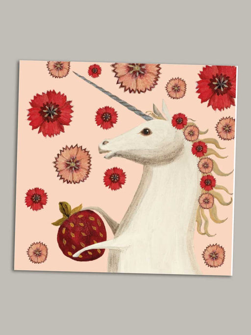 unicorn greeting card