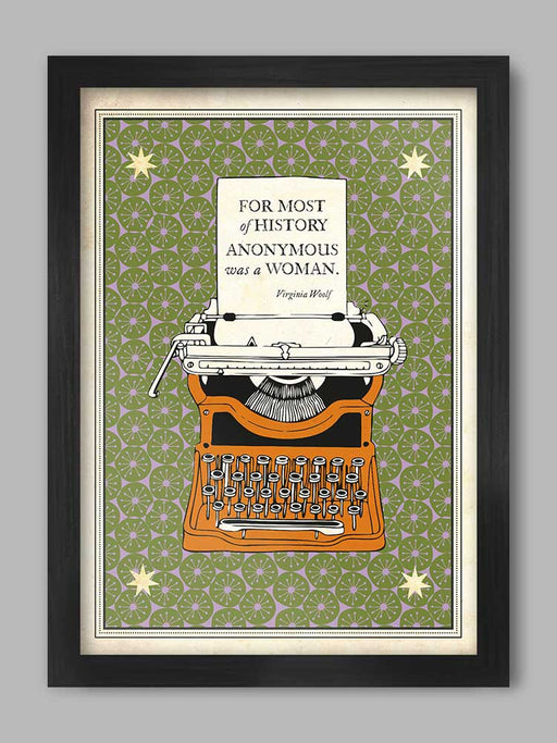 Virginia Woolfe Quote Print. Literary Quotes