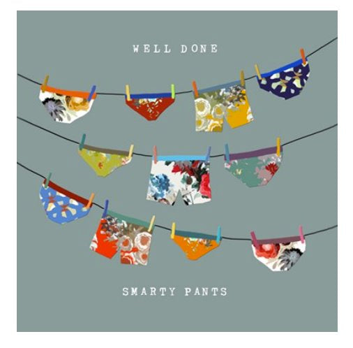 Well Done Smarty Pants - Blank Greeting Card card The Northern Line 