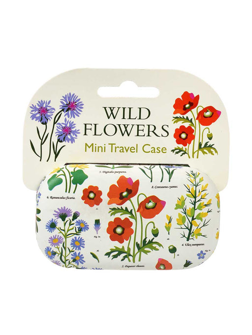 wild flower mini travel case