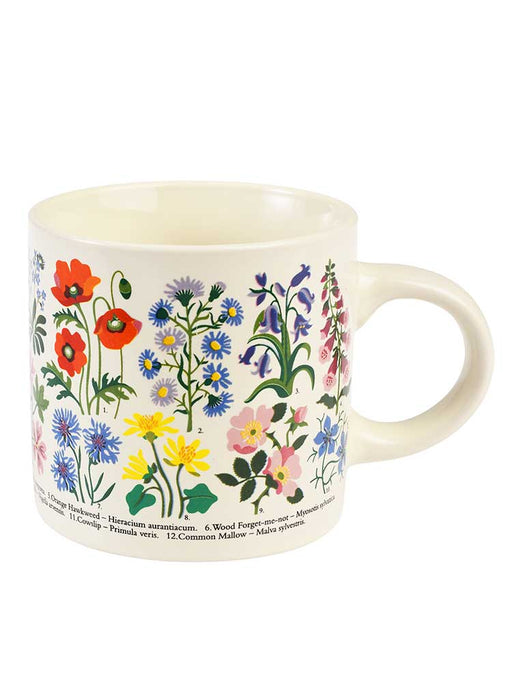 wild flower mug