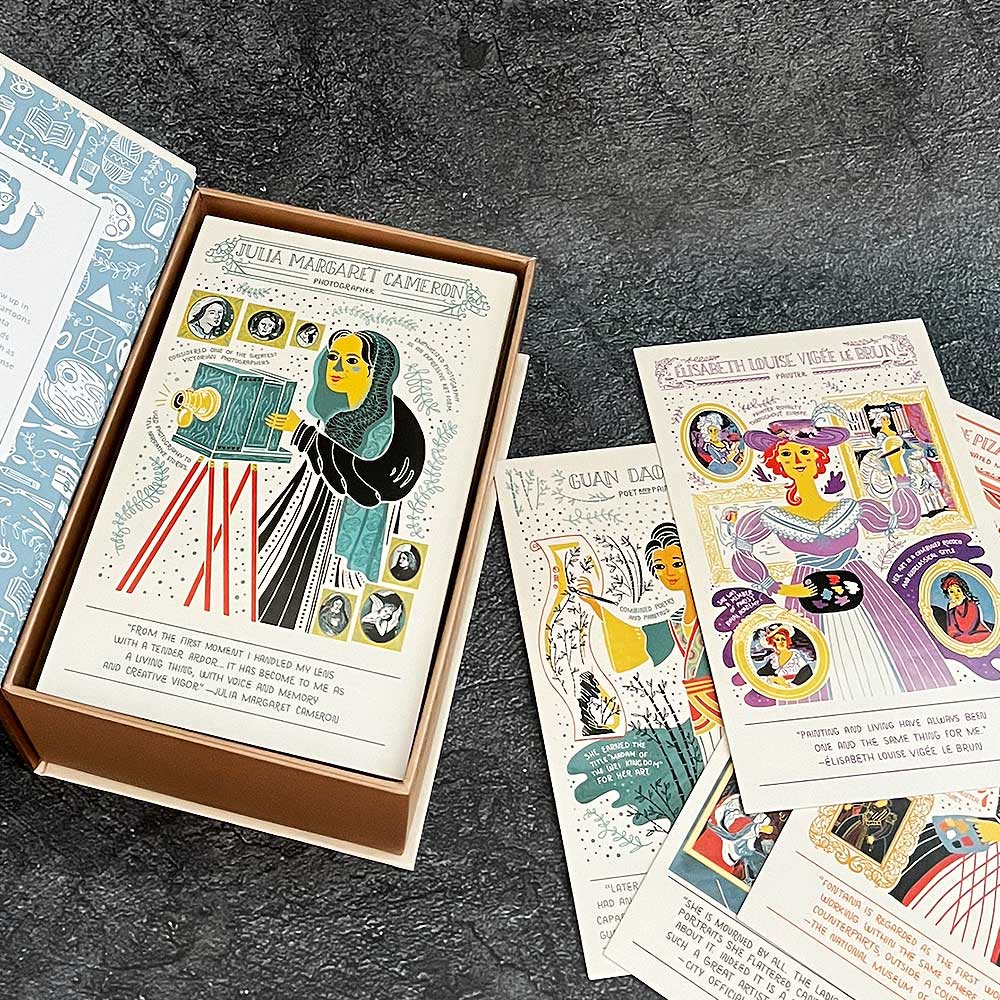 Women in Art - Box Set of 100 Postcards Books Bookspeed 