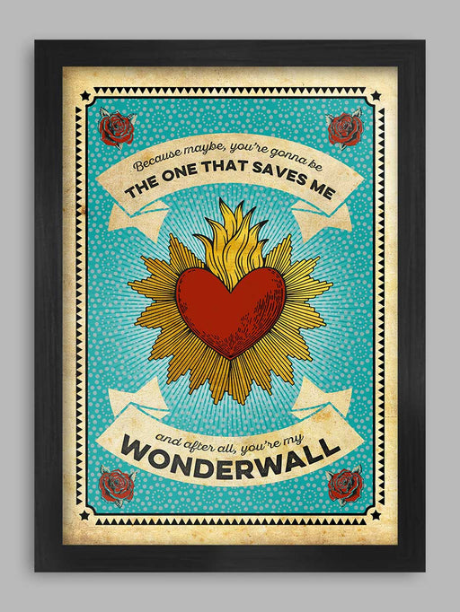 wonderwall music poster