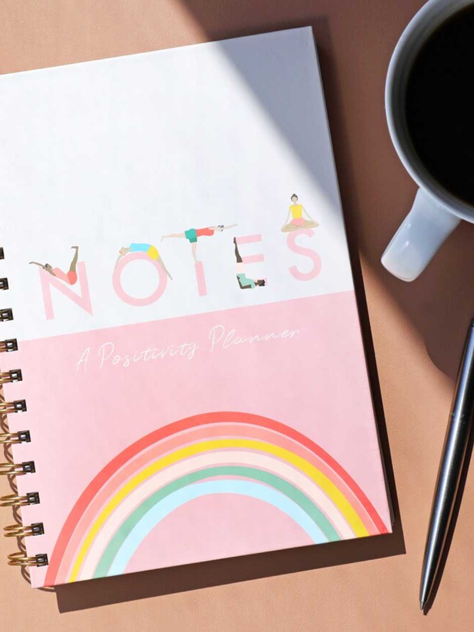 yoga positivity planner