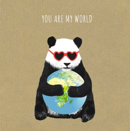 you are my world card
