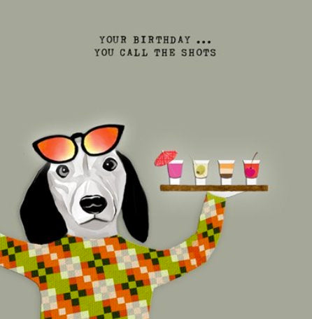 You call the shots card