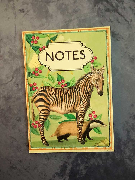 zebra notebook